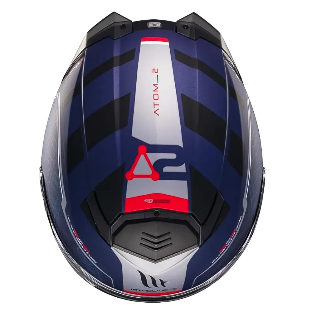 Casco Mt Atom 2Sv Destiny C7 Azul Mate