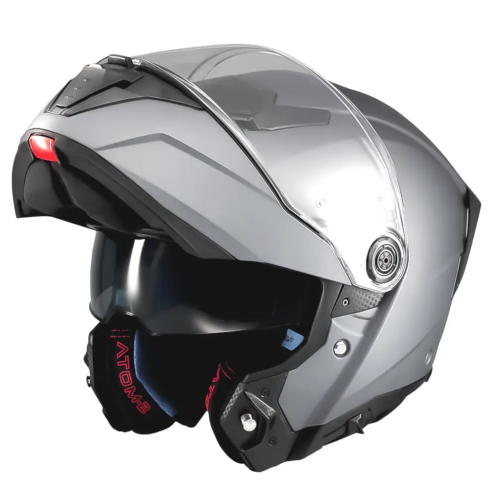 Casco Mt Atom 2Sv Pure A12 Gris Mate