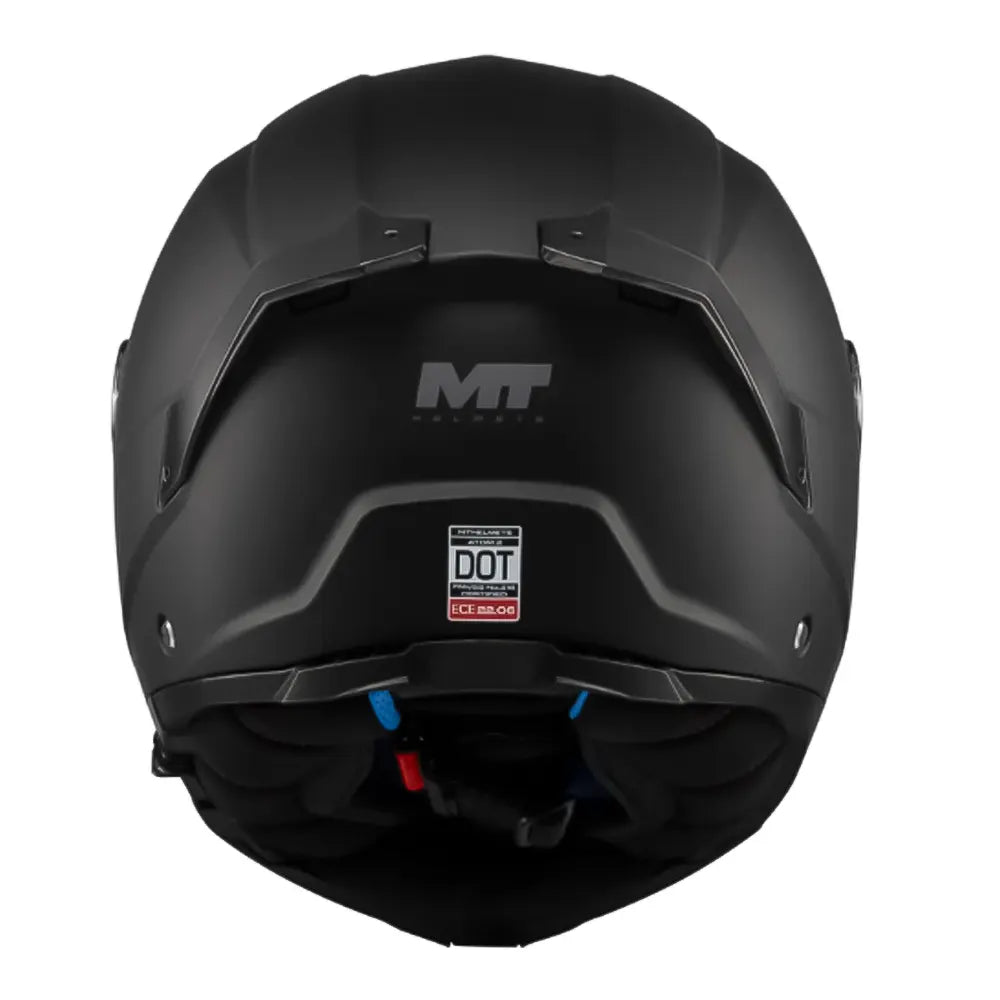 Casco Mt Atom 2Sv Pure A1 Negro