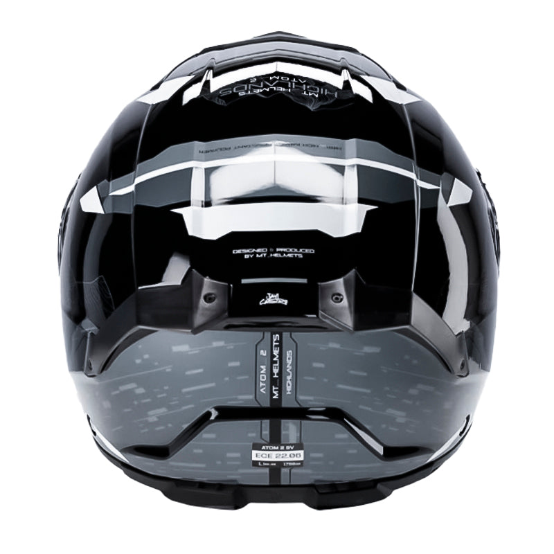 Casco Mt Atom 2 Sv Highlands C2 Gris Negro
