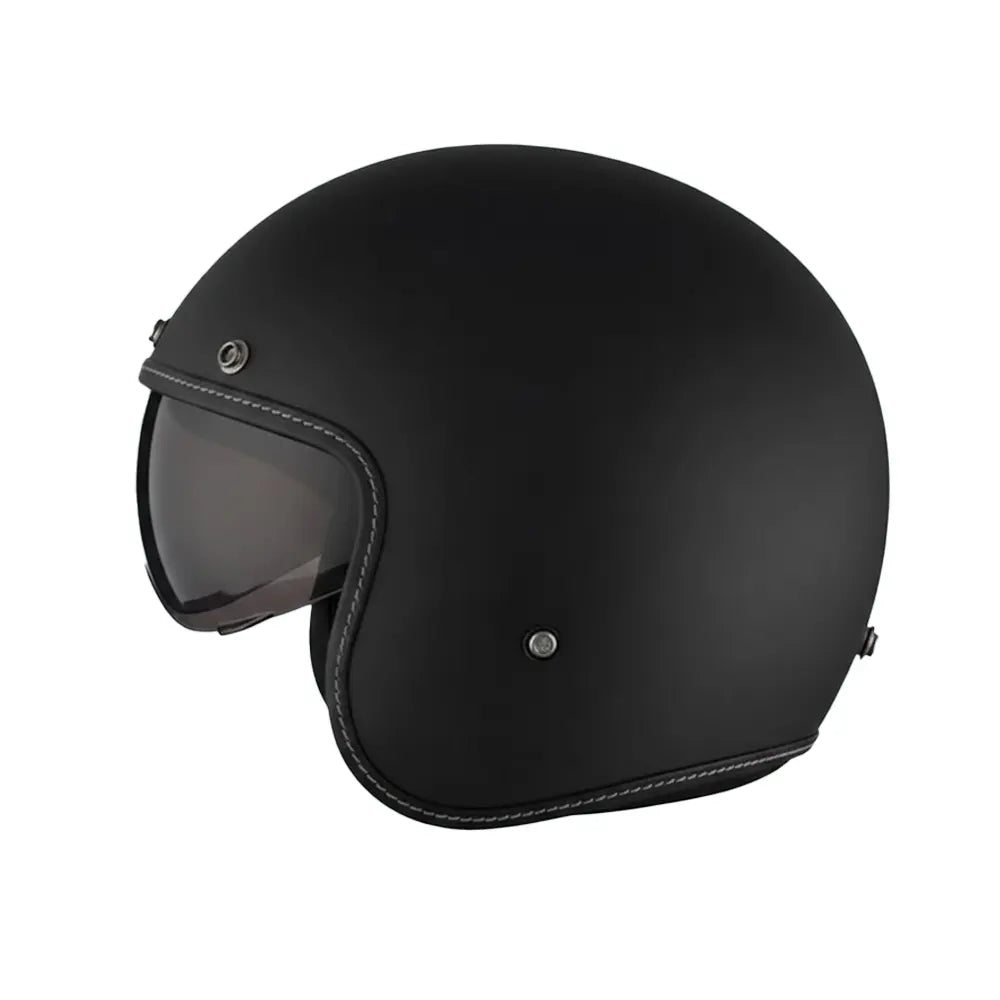 Casco Mt B Le Mans 2 Sv S Pure A1 Negro Mate