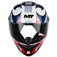 Casco Mt Braker Sv Cockpit A15 Blanco Azul Rojo