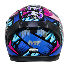 Casco Mt Braker Sv Fury B8 Azul Fucsia