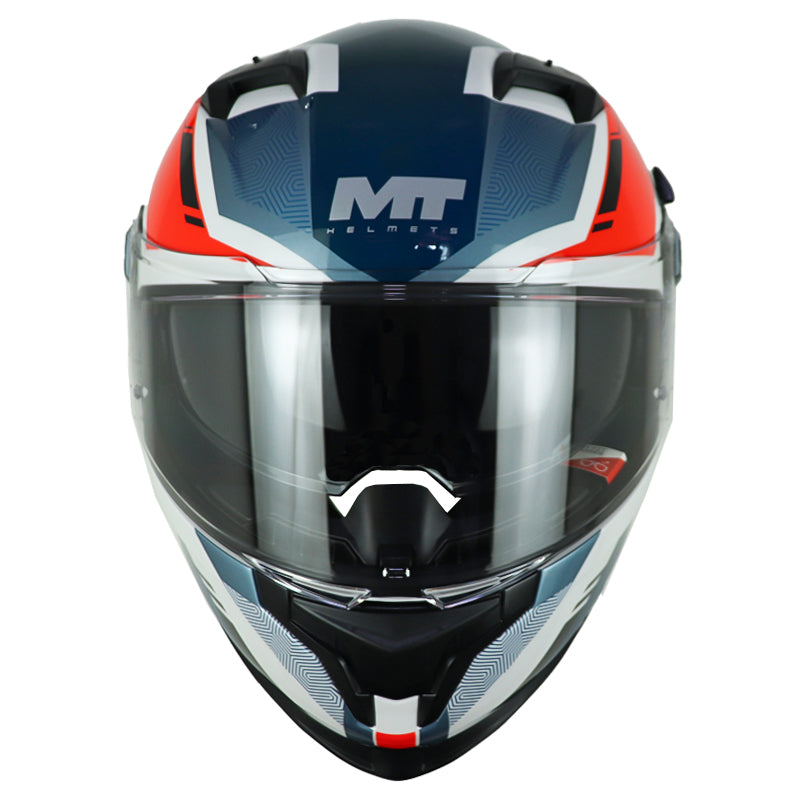 Casco Mt Braker Sv Harmony A5 Blanco Azul Rojo
