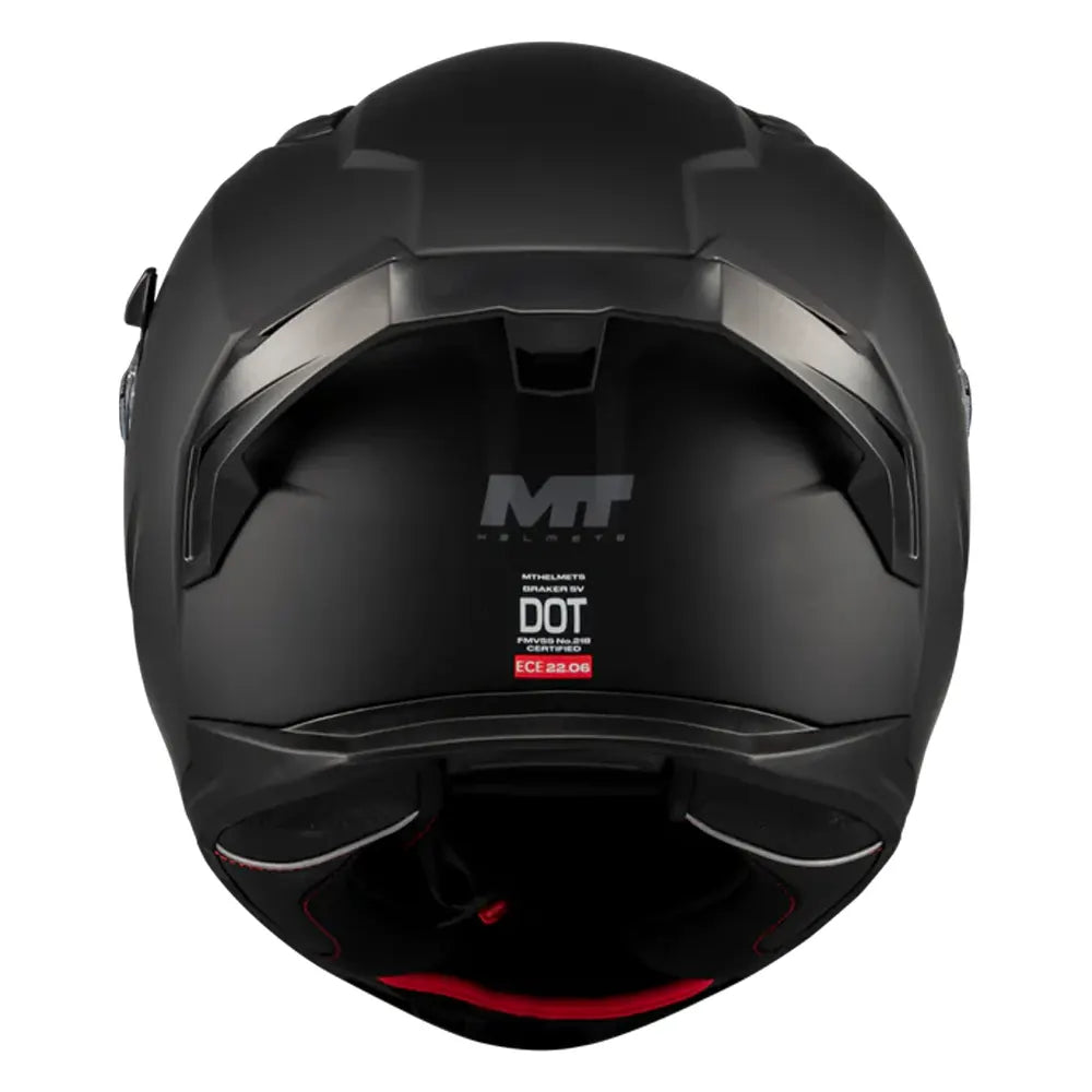Casco Mt Braker Sv Pure A1 Solid Negro