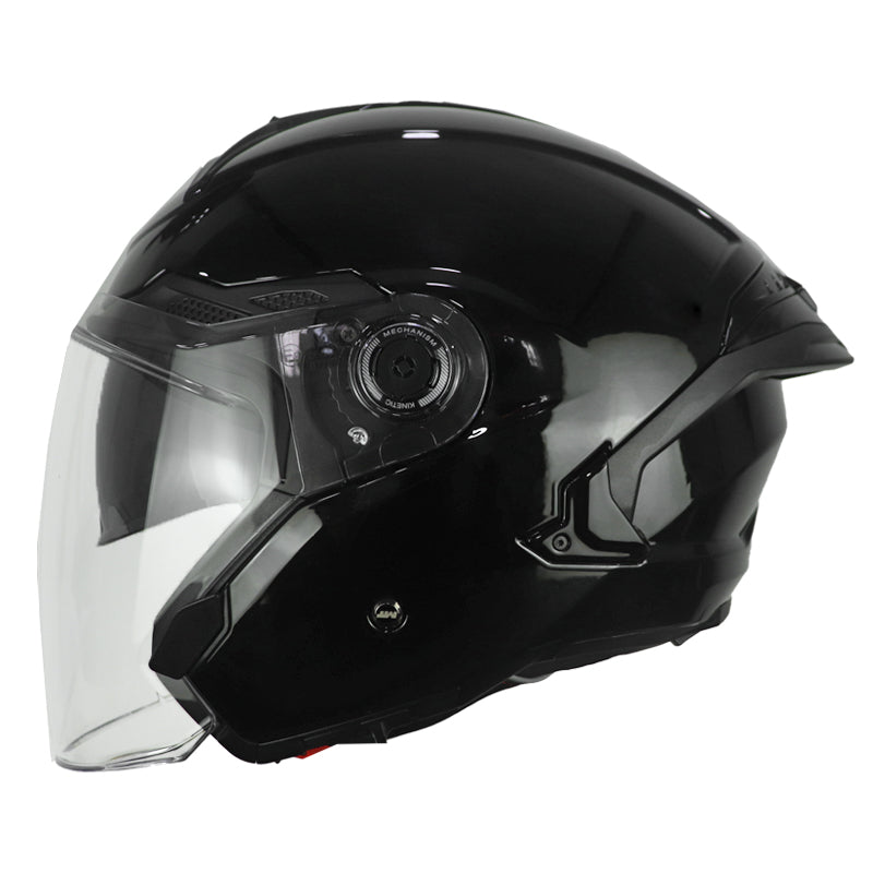 Casco Mt Cosmo Sv Pure A1 Negro