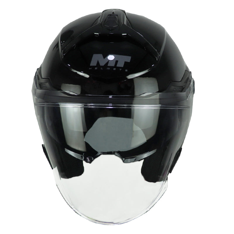 Casco Mt Cosmo Sv Pure A1 Negro