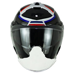 Casco Mt Cosmo Sv System A1 Blanco Azul Rojo