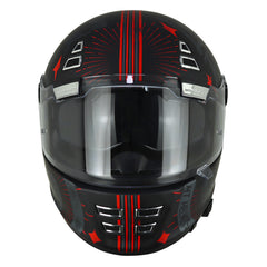 Casco Mt Jarama Sv Art E5 Negro Rojo