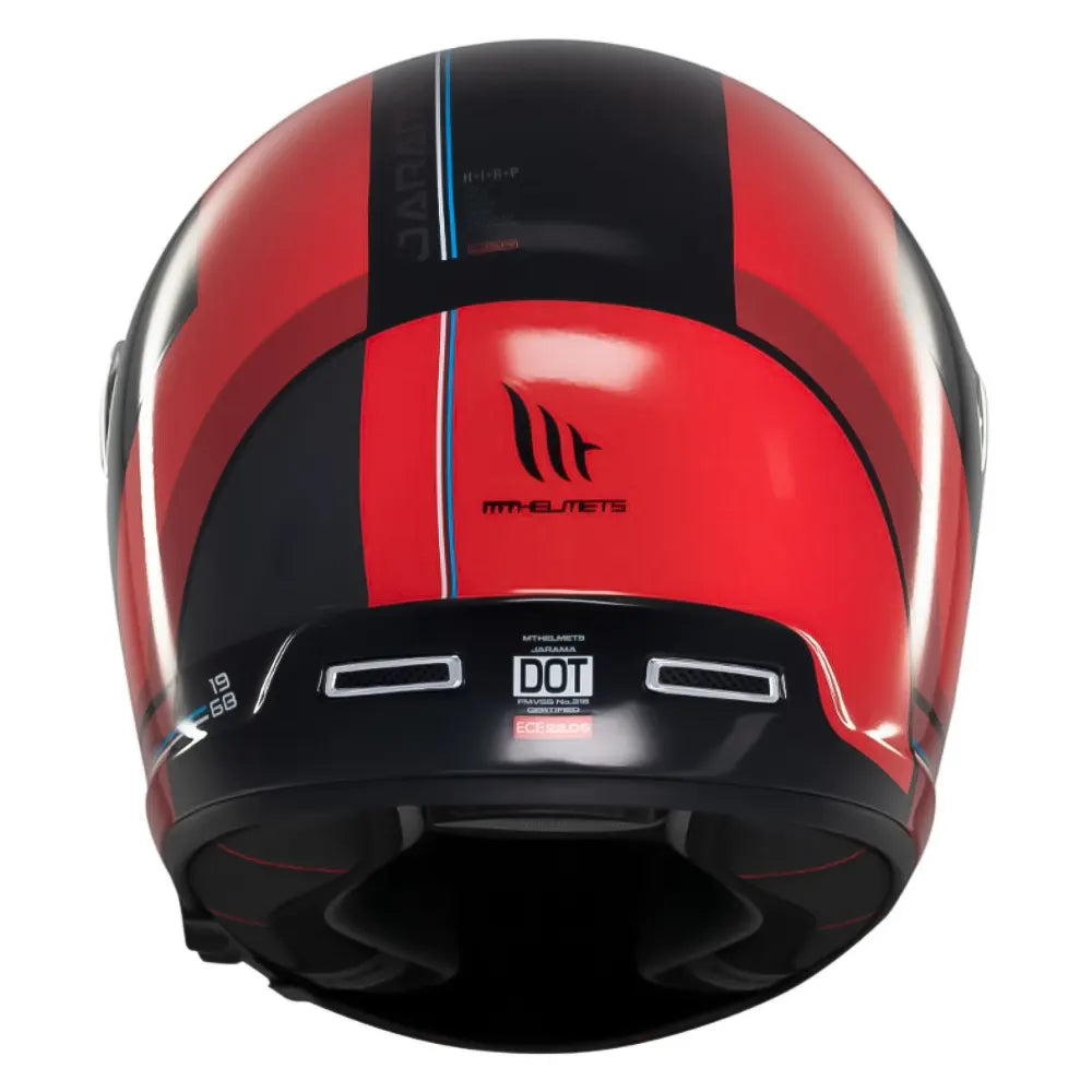 Casco Mt Jarama Sv Cargo B5 Rojo Negro