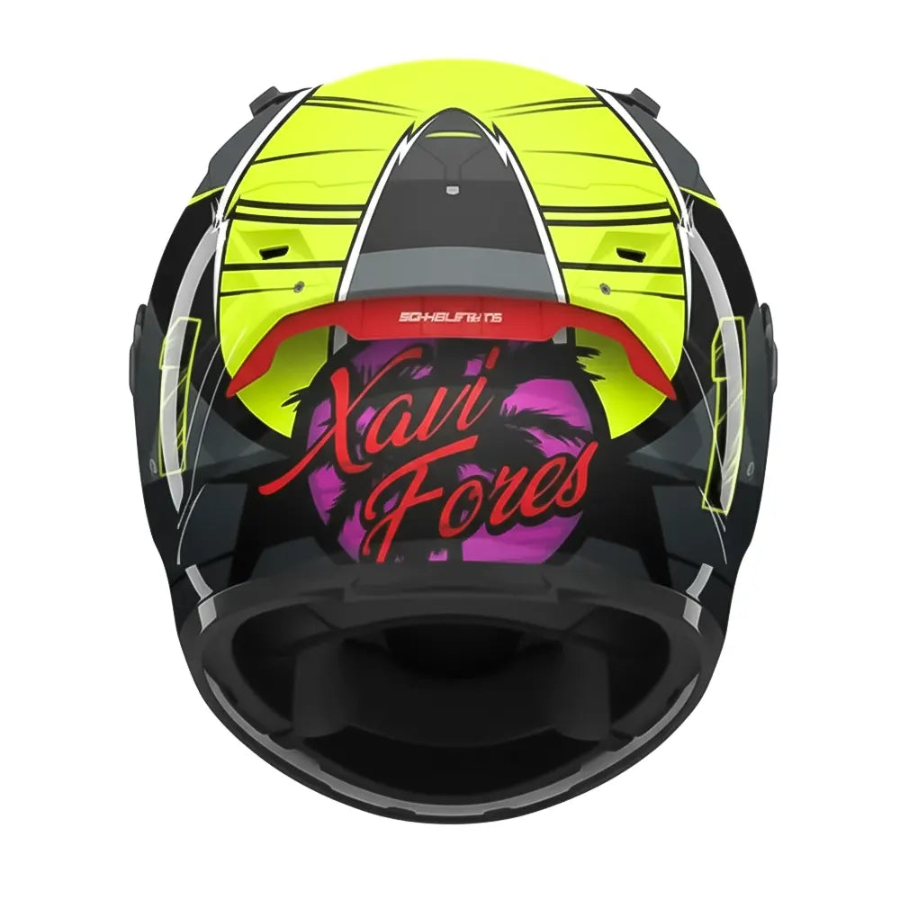 Casco Mt Plus Kre+S Xavi Fores Daytona C3 Gris Verde