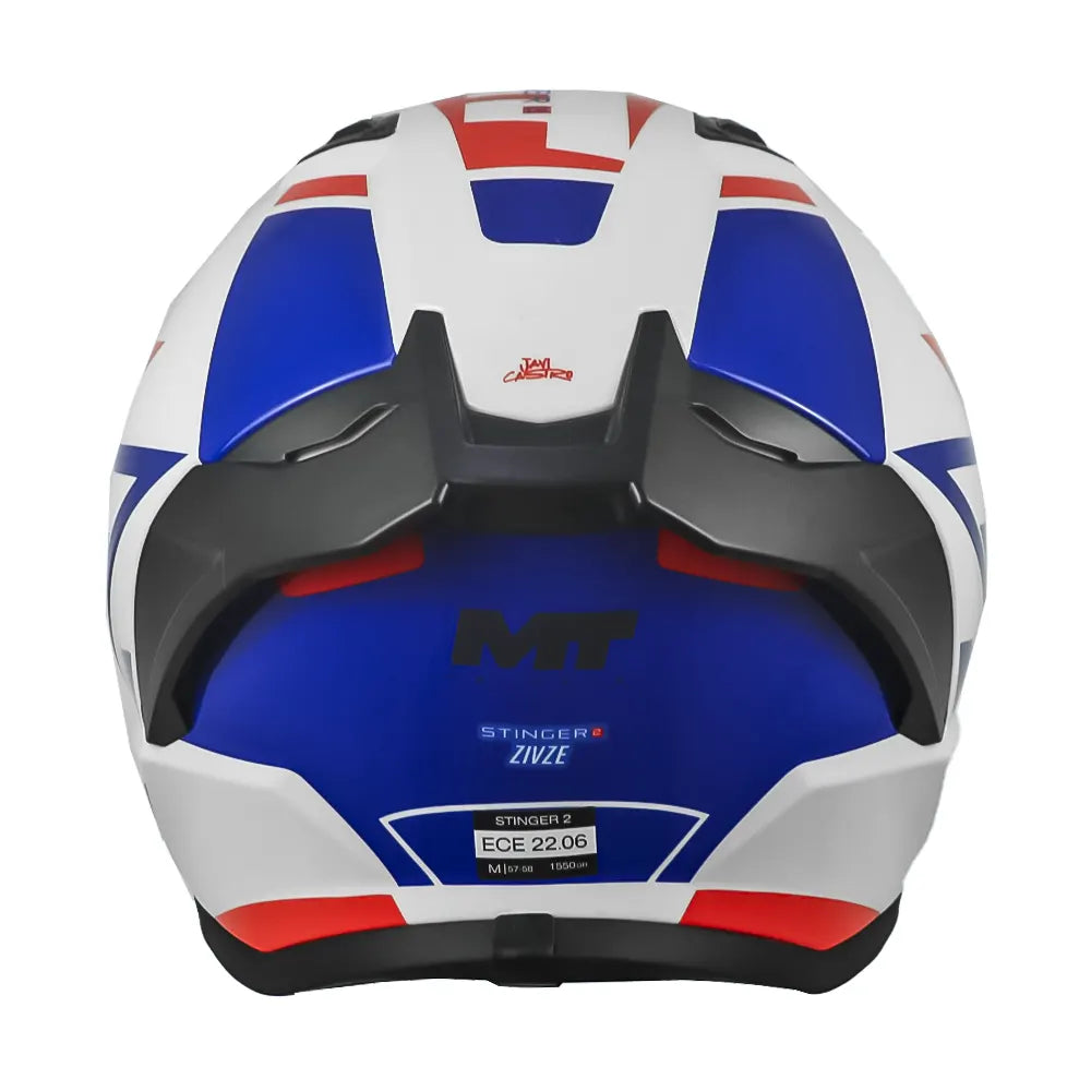 Casco Mt Stinger 2 Zivze E7 Azul