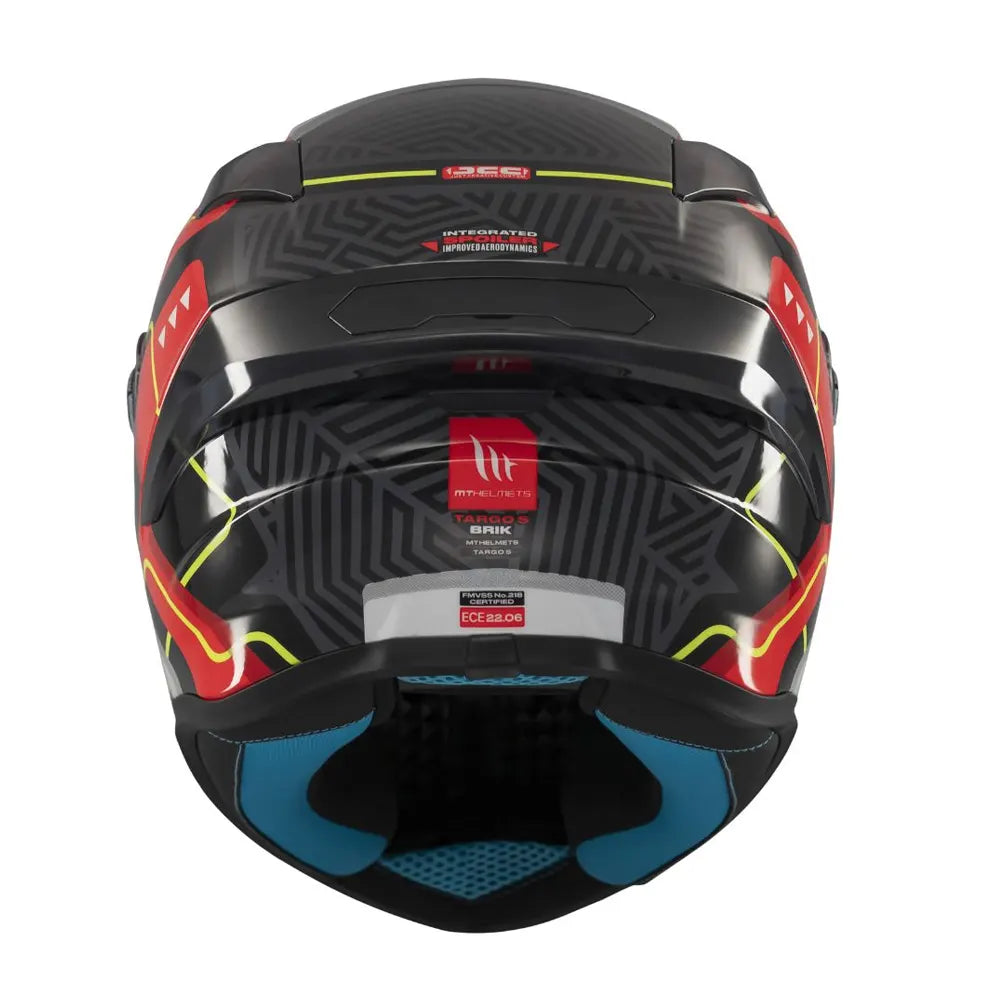 Casco Mt Targo S Brik C5 Rojo