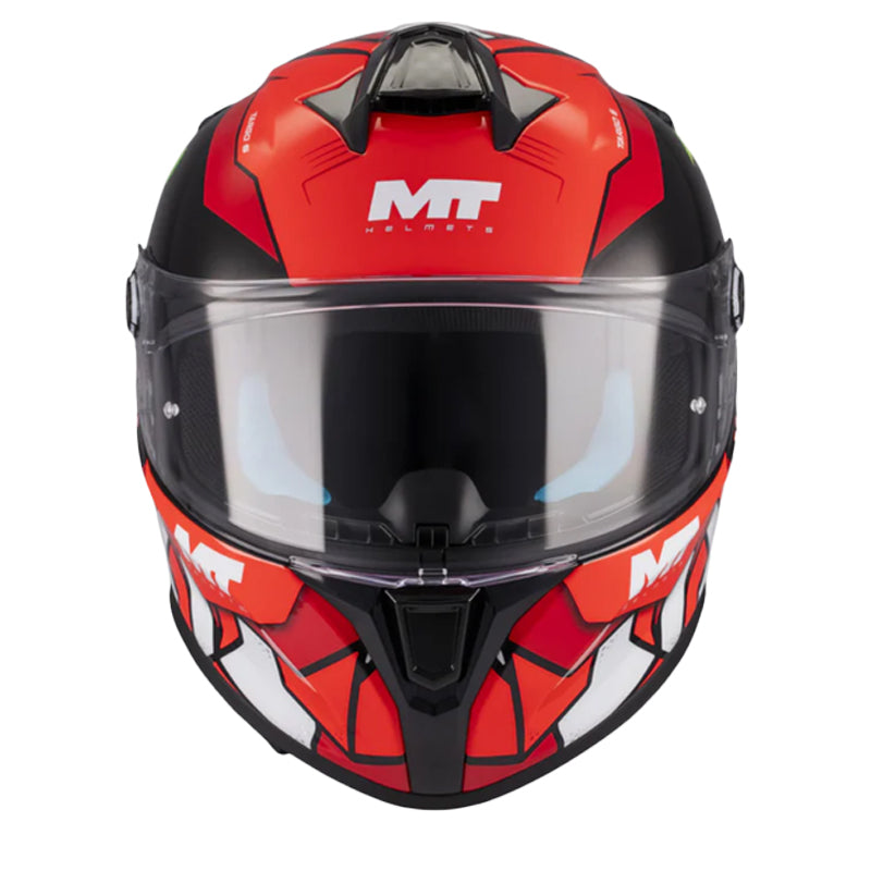 Casco Mt Targo S Piqueras B5 Negro Rojo