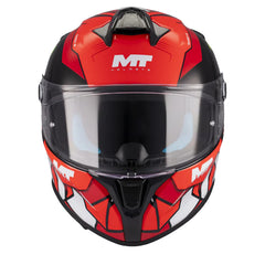 Casco Mt Targo S Piqueras B5 Negro Rojo