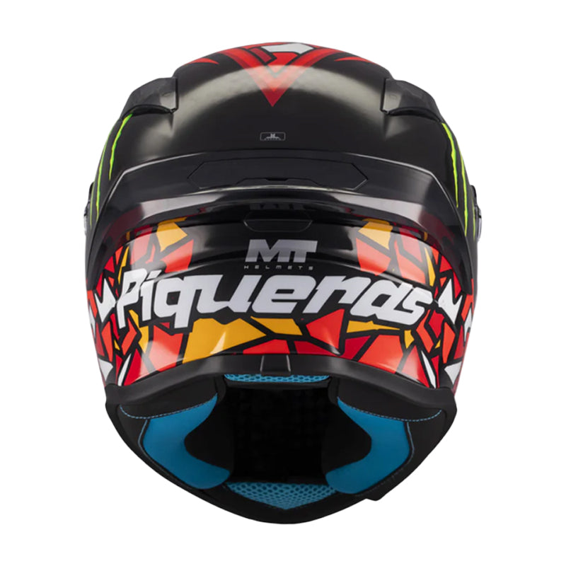 Casco Mt Targo S Piqueras B5 Negro Rojo