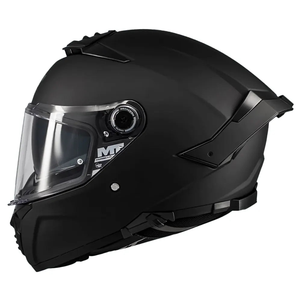 Casco Mt Thunder 4Sv Pure A1 Negro