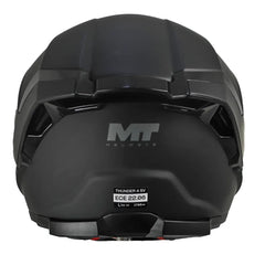 Casco Mt Thunder 4Sv Pure A1 Negro
