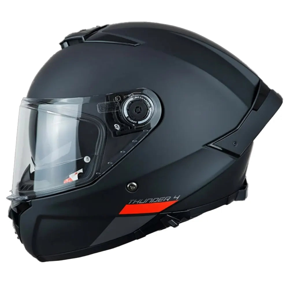 Casco Mt Thunder 4Sv Solid A1 Negro