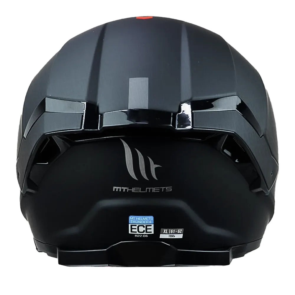 Casco Mt Thunder 4Sv Solid A1 Negro