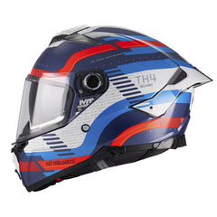 Casco Mt Thunder 4 R Sv C5 Negro Azul Rojo