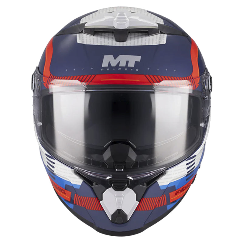 Casco Mt Thunder 4 R Sv C5 Negro Azul Rojo