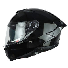 Casco Mt Thunder 4 R Sv Pure Z1 Metal Flex Negro