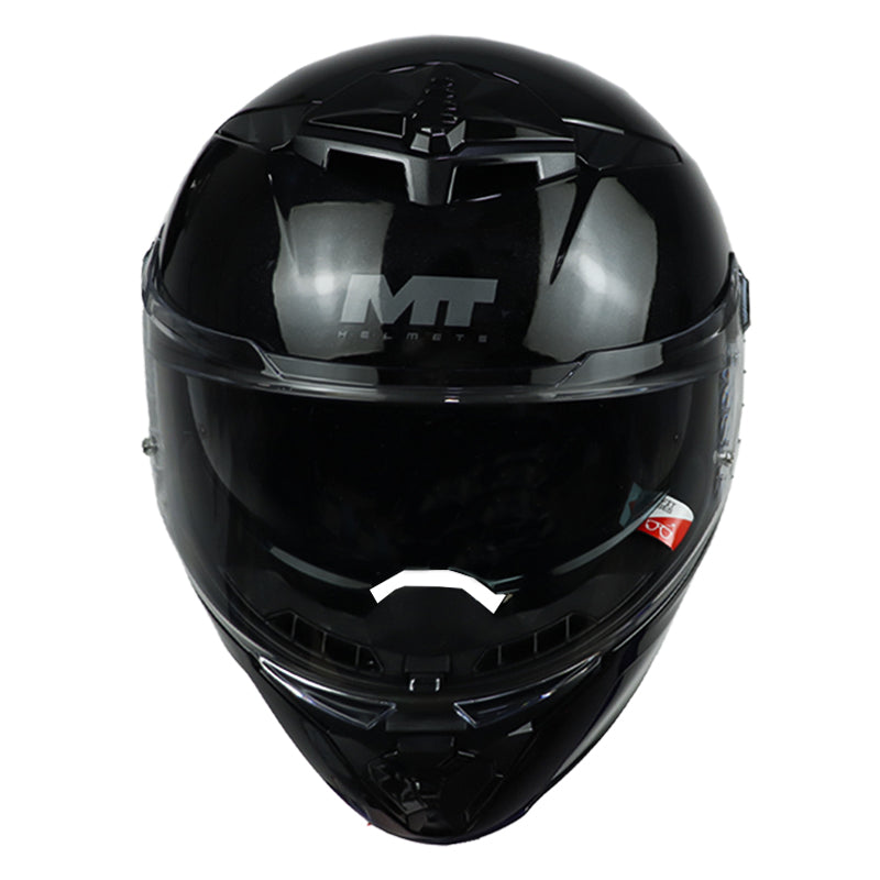 Casco Mt Thunder 4 R Sv Pure Z1 Metal Flex Negro