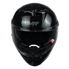 Casco Mt Thunder 4 R Sv Pure Z1 Metal Flex Negro