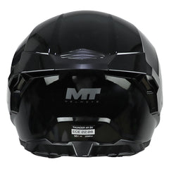 Casco Mt Thunder 4 R Sv Pure Z1 Metal Flex Negro