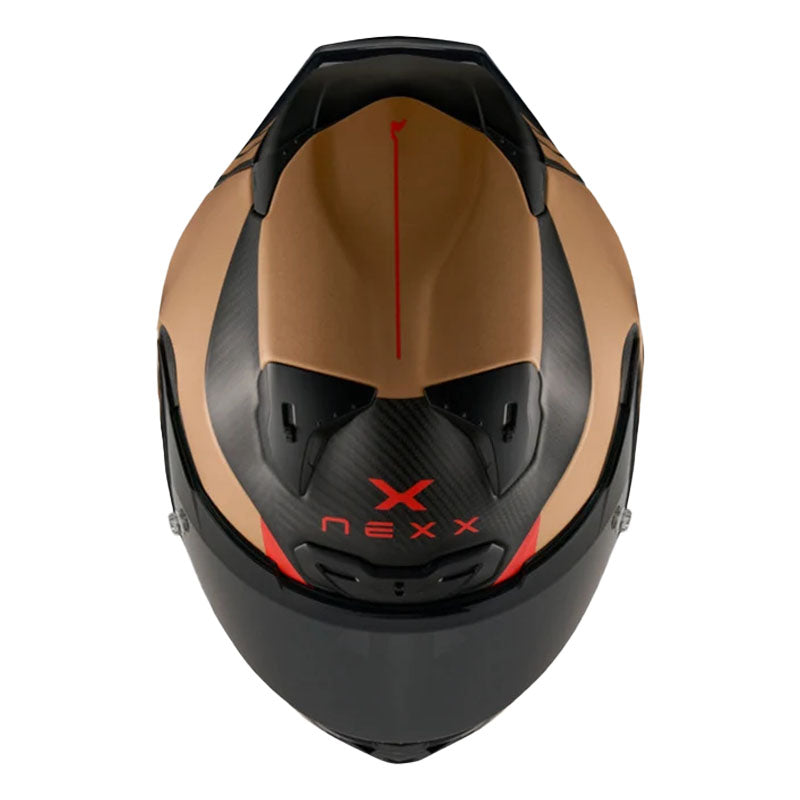 Casco Nexx X.R3r Carbono Apex Negro Cobre Visor Smoke