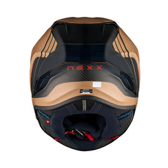 Casco Nexx X.R3r Carbono Apex Negro Cobre Visor Smoke