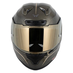 Casco Nexx X.R3r Carbono Hagibis Dorado Visor Iridium Dorado