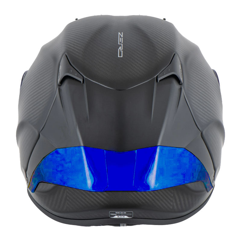 Casco Nexx X.R3r Carbono Zero Pro 2 Negro Visor Iridium Azul