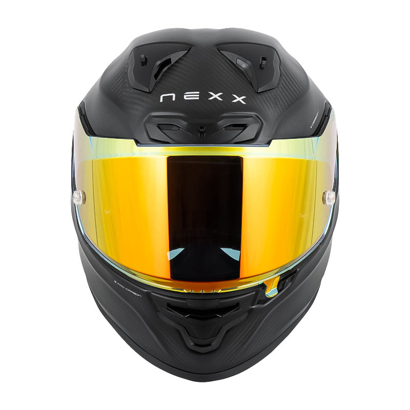 Casco Nexx X.R3r Carbono Zero Pro 2 Negro Visor Rojo