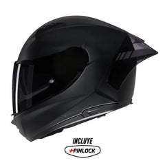 Casco Nolan N60-6 Sport Classico_(302) Negro Visor Smoke