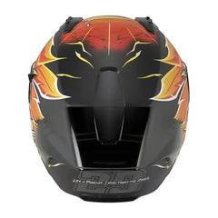 Casco Nolan N60-6 Sport Iannone (360) Negro Naranja Visor Smoke