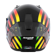 Casco Nolan N60-6 Sport Policromo Negro Full Color Visor Smoke