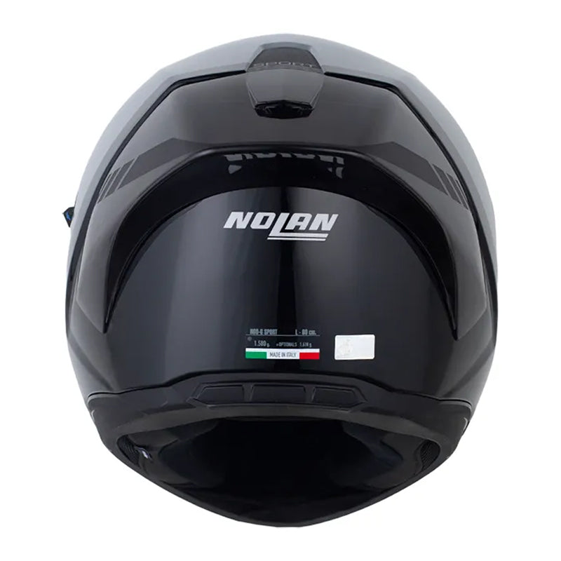 Casco Nolan N60-6 Sport Verniciatura Speciale (350) Gris Negro Visor Smoke