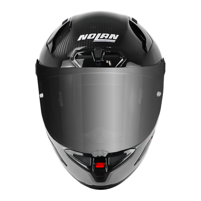Casco Nolan X-804 Rs Ultra Carbon D.o.c (358) Negro Gris Visor Iridium Silver