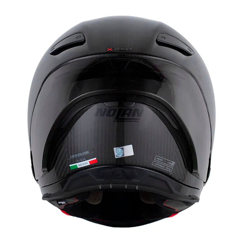 Casco Nolan X-804 Rs Ultra Carbon Puro(324) Negro Visor Smoke