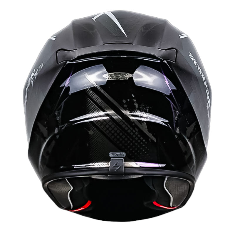 Casco Scorpion Exo-391 Cluter Negro Camaleon