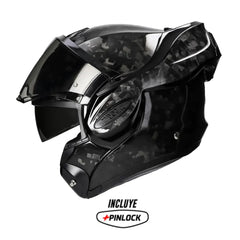 Casco Scorpion Exo-Tech Evo Onyx Carbon Negro