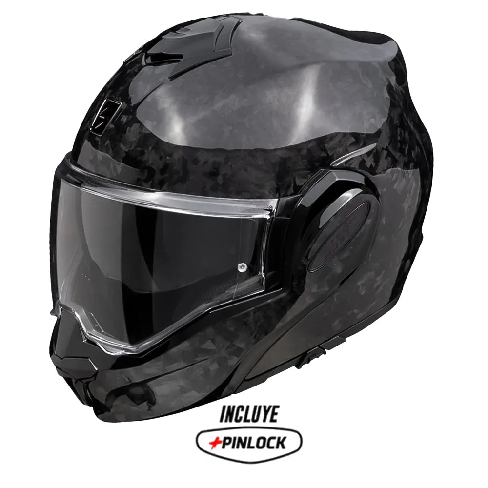 Casco Scorpion Exo-Tech Evo Onyx Carbon Negro