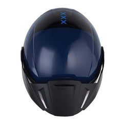 Casco Shaft 212 Reverb Azul Oscuro Azul Visor Iridium Azul