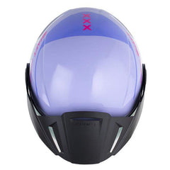 Casco Shaft 212 Reverb Morado Fucsia Visor Revo Morado