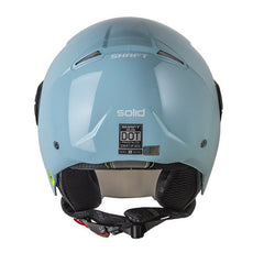 Casco Shaft 212 Solid Azul Blanco Visor Iridium Azul