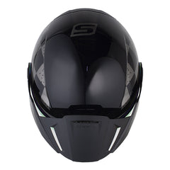 Casco Shaft 212 Tremble Negro Rojo Visor Revo Rojo