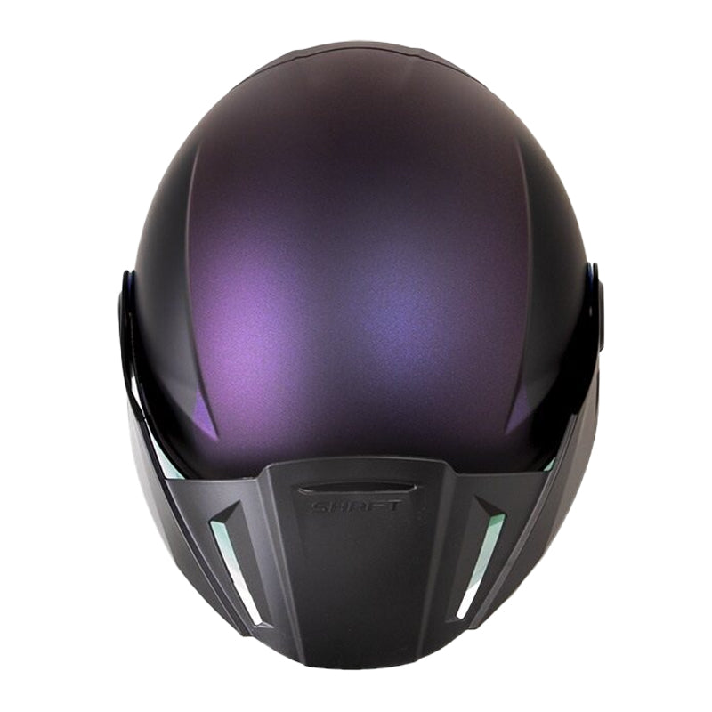 Casco Shaft 212 Trick Camaleon Fucsia Visor Revo Morado