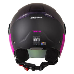 Casco Shaft 212 Trick Camaleon Fucsia Visor Revo Morado